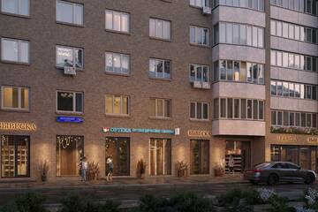 Помещение своб.назн., 25,8 м², 1/9 эт.